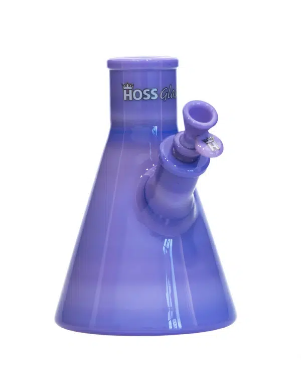 Hoss Glass - H004C - Milk Purple