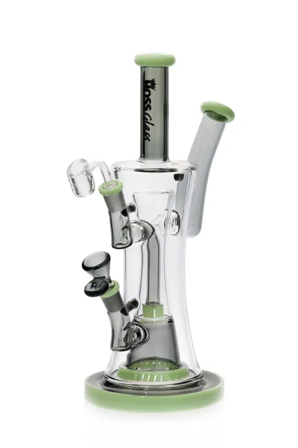 Hoss Glass H516 - Transparent Black/Milk Green