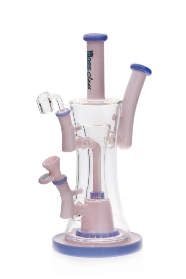 Hoss Glass H516 - Milk Pink/Purple