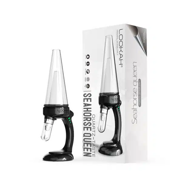 Lookah Seahorse Queen Black
