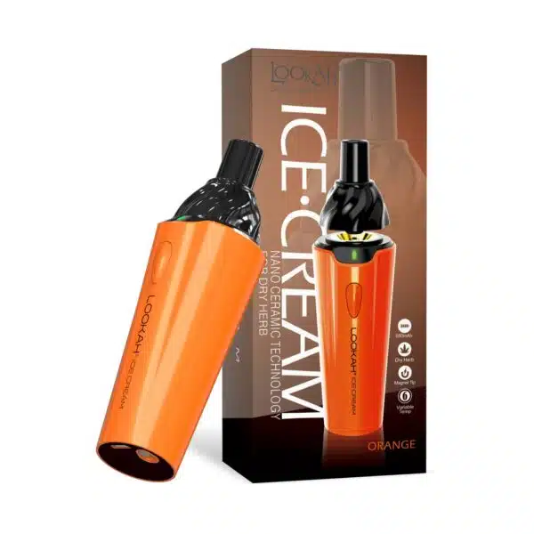 LOOKAH Ice Cream Dry Herb Vape - Orange