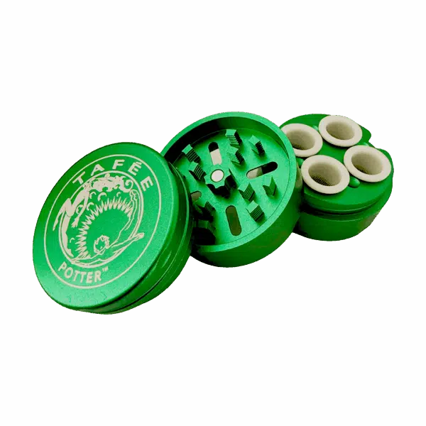 Tafee Potter Grinder What's Included