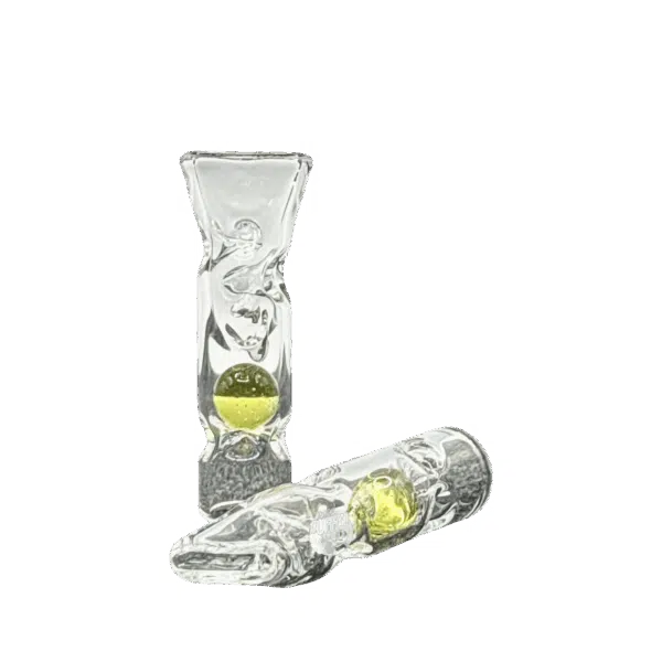 Glass Charlie Tinymight Shorty Cooling Stem Solar Flare
