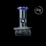 Iridescent Glass Superior Dry Top Peak Attachment - Purple Rain