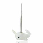 Empire Glassworks Radioactive Narwhal dabber