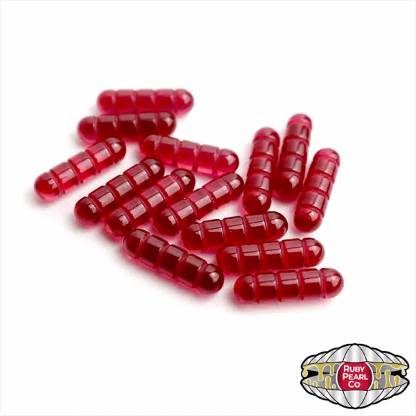 Ruby Pearl Co Grooved Ruby Terp Pillar