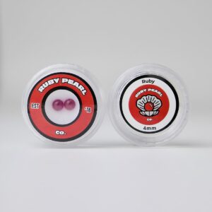Ruby Pearl Co 4mm Ruby Terp Pearls
