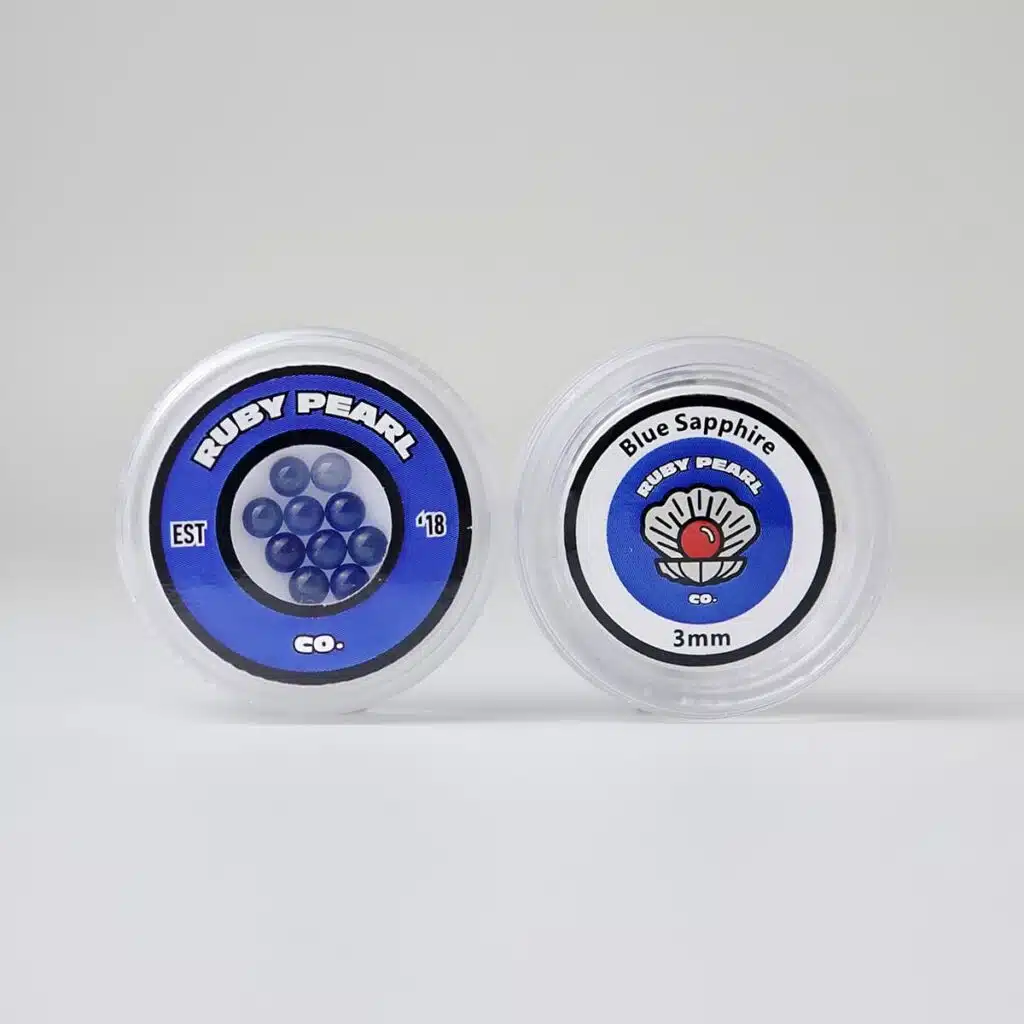 Ruby Pearls Co Sapphire Terp Pearls - Blue