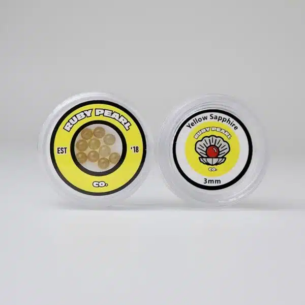 Ruby Pearls Co Sapphire Terp Pearls - Yellow