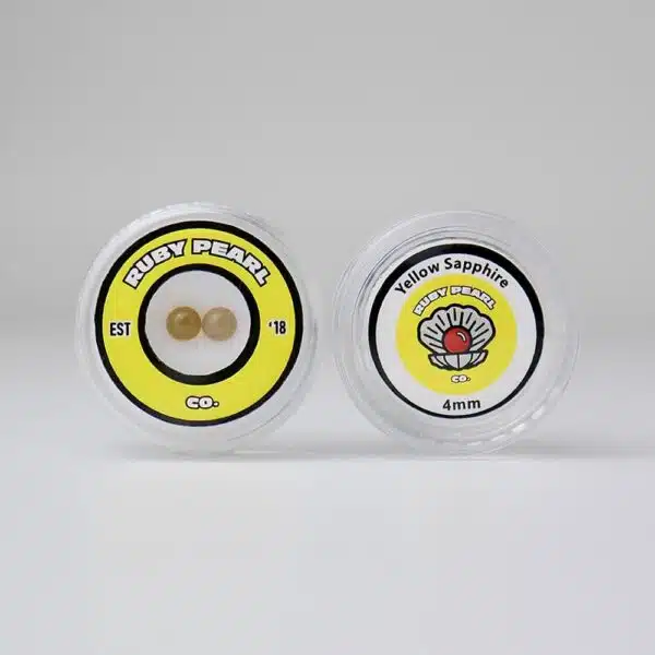 Ruby Pearls Co Sapphire Terp Pearls - Yellow