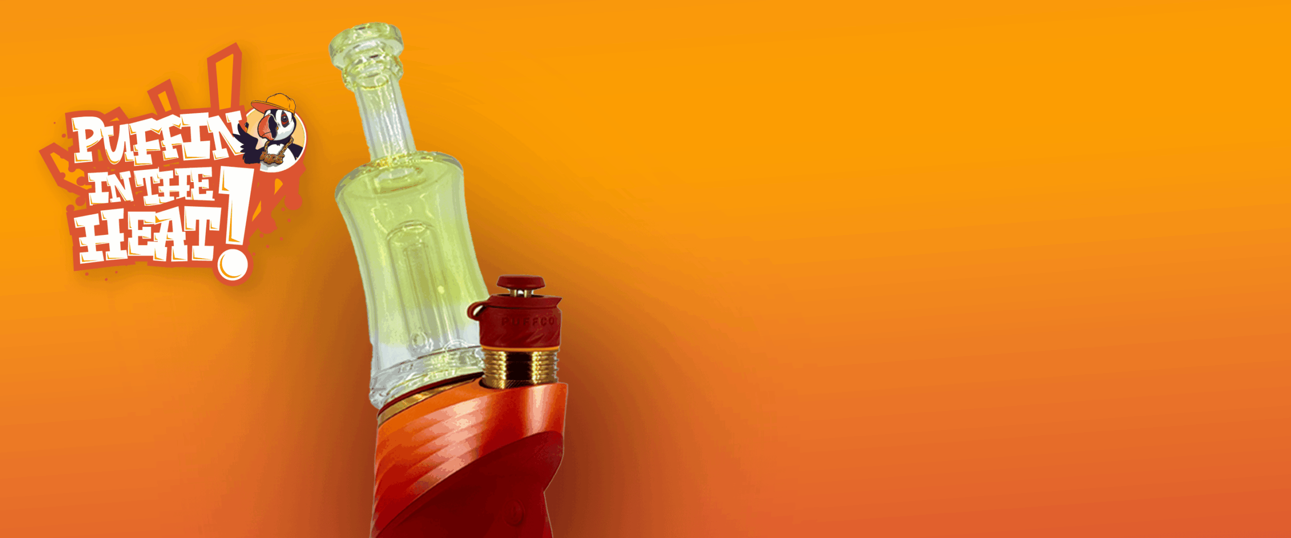 Puffin in the Heat - Glassware