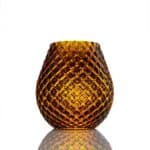 Jane West Twenties Glassware - Snifter - Amber