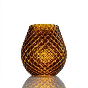 Jane West Twenties Glassware - Snifter - Amber