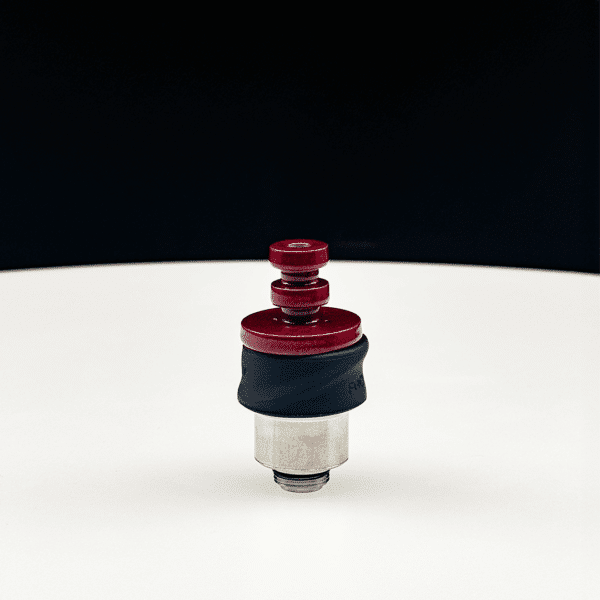 Cloud Vortex Deep Chamber Carb Cap Illusion Ruby