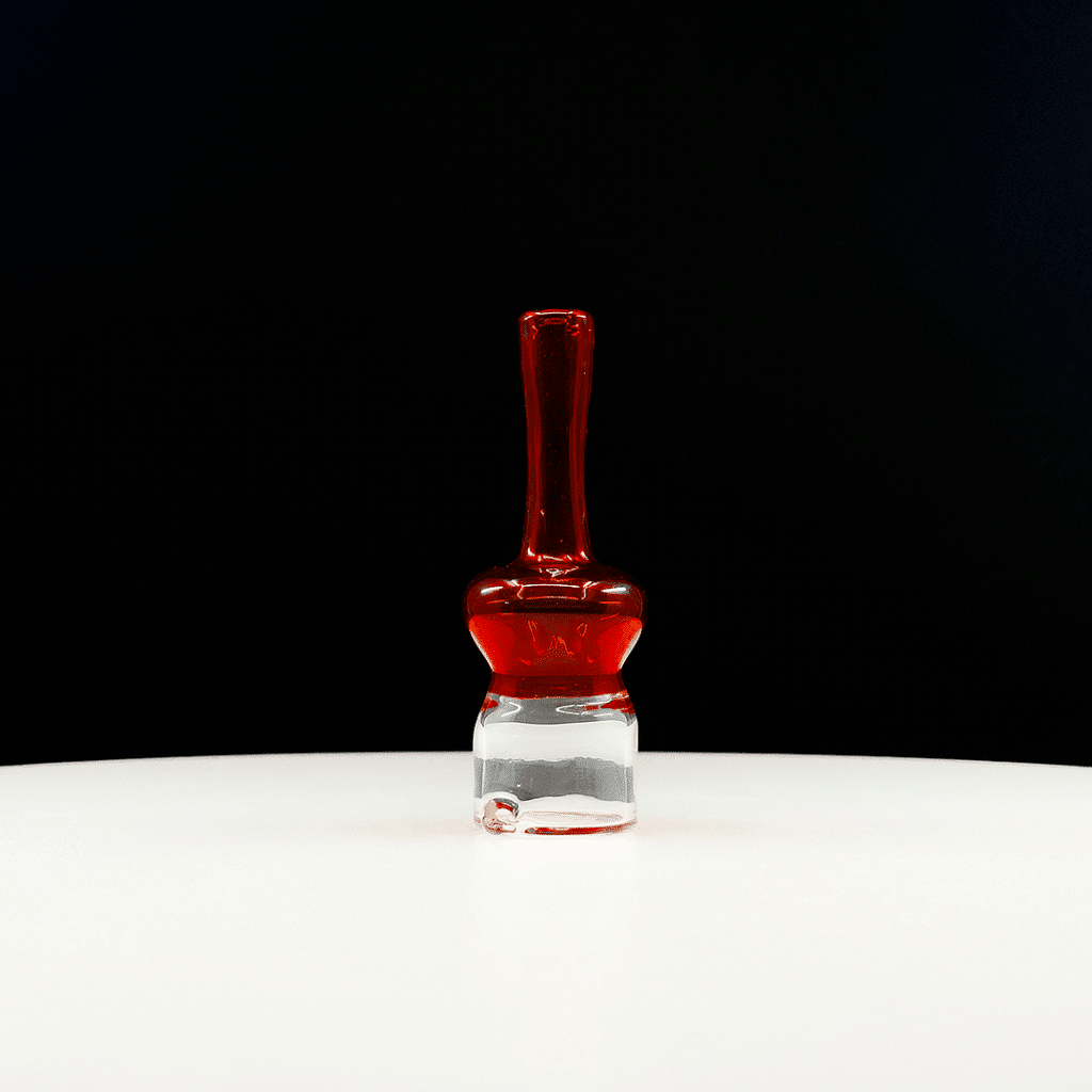 Mindblowing Carta Dry Top Attachment Red with Clear Base