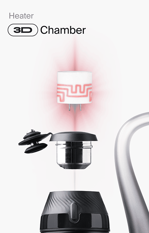 PufffCo New Proxy - Feature - Heater 3D Chamber