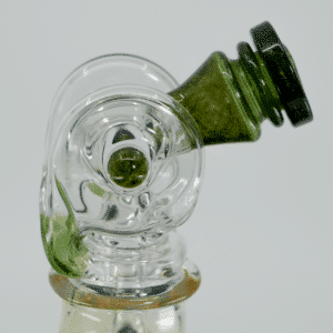 Ery Glass Switch Go Double Disc Torus Argent Green Macro 1